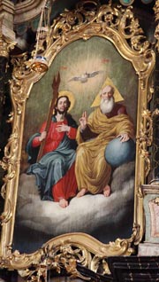 Gemälde in der orthodoxen Kirche in Karlowitz