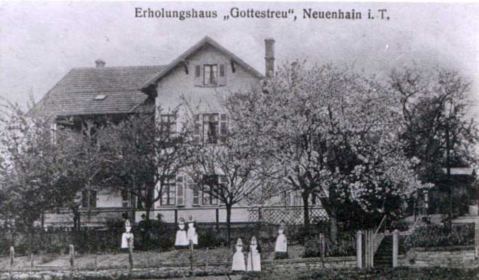 Haus Gottestreu in Neuenhain mit Garten